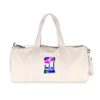 DJ by Florian VIRIOT - Sac de sport en toile recyclée Stanley/Stella - blanc naturel - Devant
