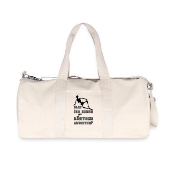 Röntgen anbieten Medizin Geschenk - Recycelte Canvas-Sporttasche von Stanley/Stella - Naturweiß - Vorne