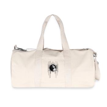 Femme Fatale Xarah Design 3 - Recycled Canvas Sports Bag by Stanley/Stella - natural - Front