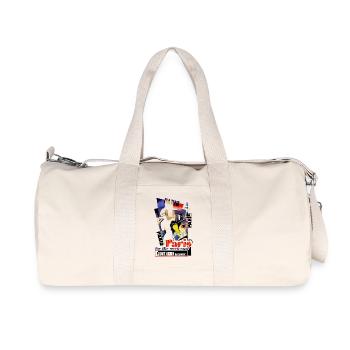 ART PARIS FRANCE - Sac de sport en toile recyclée Stanley/Stella - blanc naturel - Devant