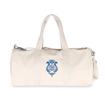 DrachenSymbol - Recycelte Canvas-Sporttasche von Stanley/Stella - Naturweiß - Vorne