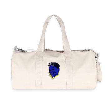 Chasseur Diable Bleu Armée Française - Sac de sport en toile recyclée Stanley/Stella - blanc naturel - Devant