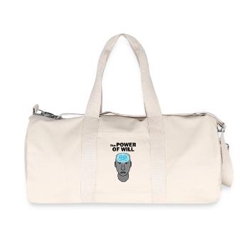 Le POUVOIR DE LA VOLONTÉ - Sac de sport en toile recyclée Stanley/Stella - blanc naturel - Devant