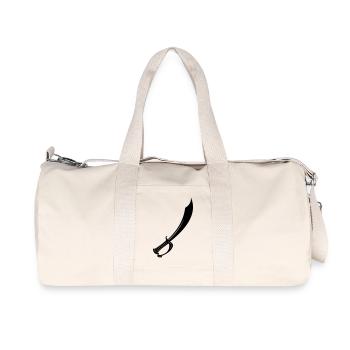 Épée - Sac de sport en toile recyclée Stanley/Stella - blanc naturel - Devant