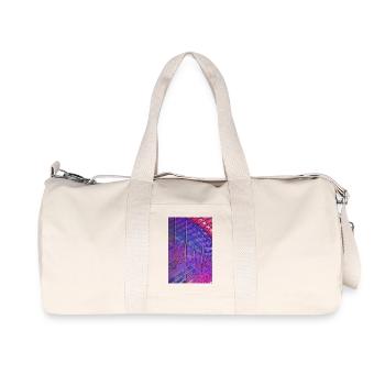 Shapes and patterns - Recycled Canvas Sports Bag by Stanley/Stella - natural - Front