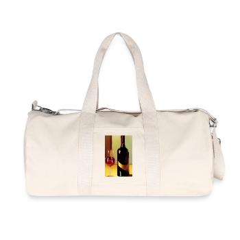 Wine drinkers - Recycled Canvas Sports Bag by Stanley/Stella - natural - Front