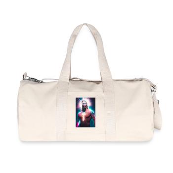 GOTT 02 - Recycelte Canvas-Sporttasche von Stanley/Stella - Naturweiß - Vorne