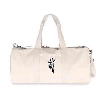 Street Art Fille 23243 - Sac de sport en toile recyclée Stanley/Stella - blanc naturel - Devant