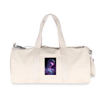 Vaporwave Glitch Punk David Statue - Sac de sport en toile recyclée Stanley/Stella - blanc naturel - Devant