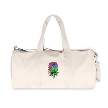 GreenGlow - Recycelte Canvas-Sporttasche von Stanley/Stella - Naturweiß - Vorne