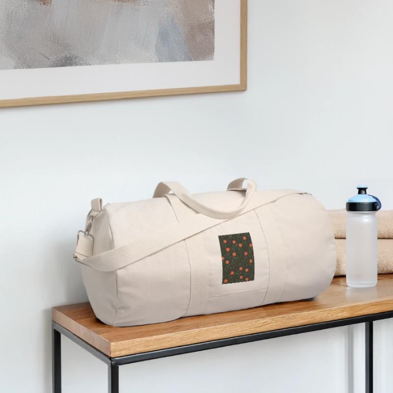 Tulip Pattern Recycled Canvas Sports Bag by Stanley/Stella