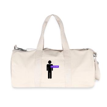Männer - unverzichtbar - Recycelte Canvas-Sporttasche von Stanley/Stella - Naturweiß - Vorne