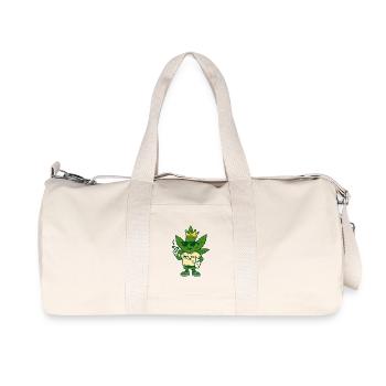 5 - Recycelte Canvas-Sporttasche von Stanley/Stella - Naturweiß - Vorne