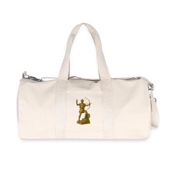 Artful Archer Sculpture - Recycled Canvas Sports Bag by Stanley/Stella - natural - Front