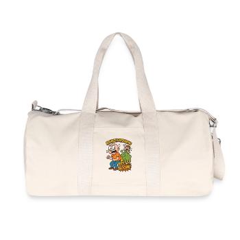 Fart near-stool experience - Recycled Canvas Sports Bag by Stanley/Stella - natural - Front