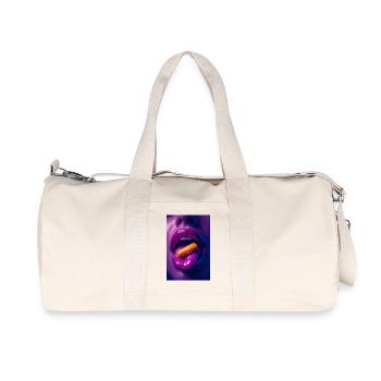 Orangepill night - Recycled Canvas Sports Bag by Stanley/Stella - natural - Front