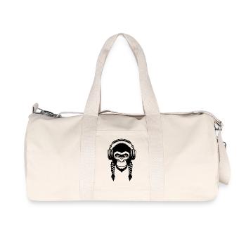 Street Affenkopf Urban Dance Edition Shirt - Recycelte Canvas-Sporttasche von Stanley/Stella - Naturweiß - Vorne