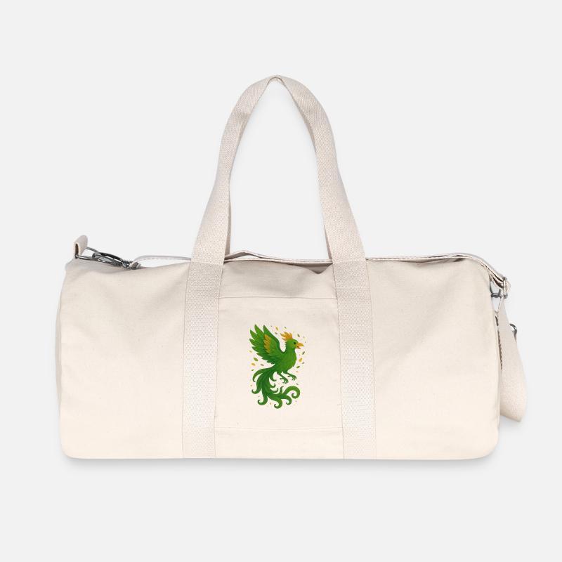 Pflanzenphoenix - Recycelte Canvas-Sporttasche von Stanley/Stella - Naturweiß