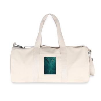 Seeungeheuer auf dem Wasser - Recycelte Canvas-Sporttasche von Stanley/Stella - Naturweiß - Vorne