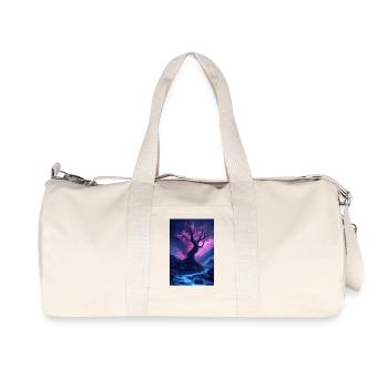 Dark Fantasy Illustration - Recycelte Canvas-Sporttasche von Stanley/Stella - Naturweiß - Vorne