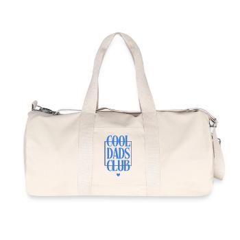 Cool Dads Club Logo - Sac de sport en toile recyclée Stanley/Stella - blanc naturel - Devant