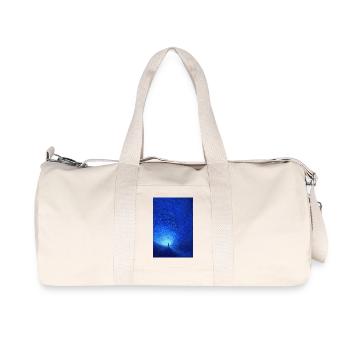 Azure Spiral Portal - Recycled Canvas Sports Bag by Stanley/Stella - natural - Front