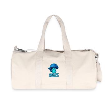 Fungi Robo Pilz - Recycelte Canvas-Sporttasche von Stanley/Stella - Naturweiß - Vorne
