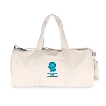 Project Manager Löwe – Deadlines - Recycled Canvas Sports Bag by Stanley/Stella - natural - Front