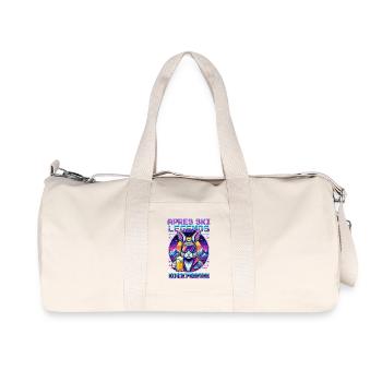 Après Ski Legend - Retro Outfit for 80s Party - Recycled Canvas Sports Bag by Stanley/Stella - natural - Front