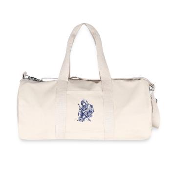 Wandering Guardian with Staff and Hood - Recycled Canvas Sports Bag by Stanley/Stella - natural - Front