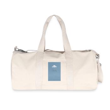 One Step Is Still Forward – Minimal Poster - Recycled Canvas Sports Bag by Stanley/Stella - natural - Front