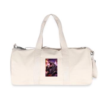 RockyZoo50 - Recycled Canvas Sports Bag by Stanley/Stella - natural - Front