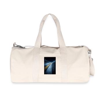 Midnight Track Horizon - Recycled Canvas Sports Bag by Stanley/Stella - natural - Front