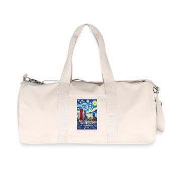 L Hospitalet de Llobregat Spain - Recycled Canvas Sports Bag by Stanley/Stella - natural - Front