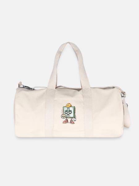 CPU Character - Recycled Canvas Sports Bag by Stanley/Stella - natural