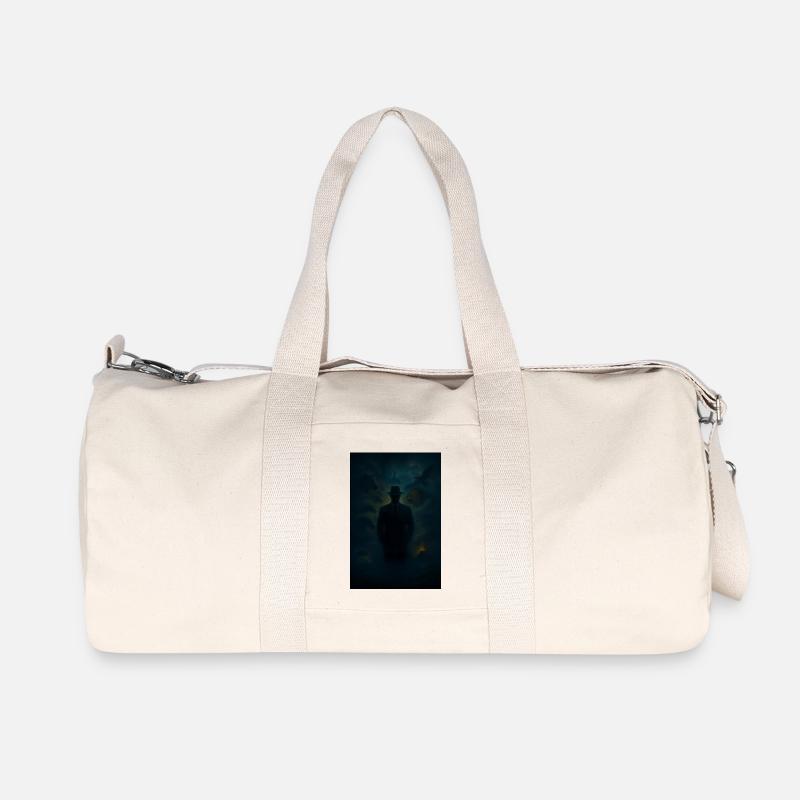 Des puzzles d’ombre dans le brouillard - Sac de sport en toile recyclée Stanley/Stella - blanc naturel