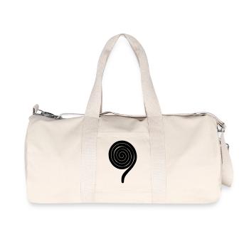 Nine 9th Birthday - Recycled Canvas Sports Bag by Stanley/Stella - natural - Front