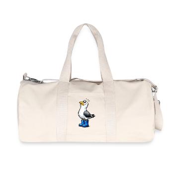 Mouette inquiète - Sac de sport en toile recyclée Stanley/Stella - blanc naturel - Devant