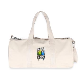 Budgie partners in crime - Recycled Canvas Sports Bag by Stanley/Stella - natural - Front