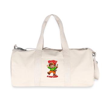 Bubu a trop bubu - Sac de sport en toile recyclée Stanley/Stella - blanc naturel - Devant