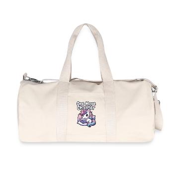 One More Chapter Unicorn Cozy - Recycled Canvas Sports Bag by Stanley/Stella - natural - Front
