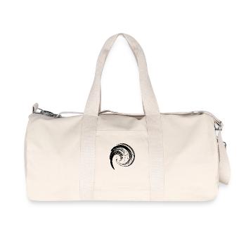 Formation de tourbillon d’arbre rotatif - Sac de sport en toile recyclée Stanley/Stella - blanc naturel - Devant