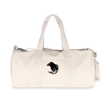 Corbeau intelligent - Sac de sport en toile recyclée Stanley/Stella - blanc naturel - Devant