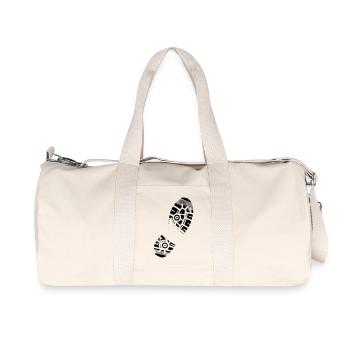 shoeprint - Sac de sport en toile recyclée Stanley/Stella - blanc naturel - Devant