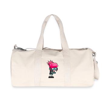 zombie - Recycled Canvas Sports Bag by Stanley/Stella - natural - Front