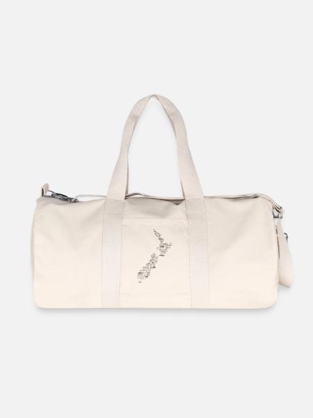 Neuseeland - Landkarte - Recycelte Canvas-Sporttasche von Stanley/Stella - Naturweiß