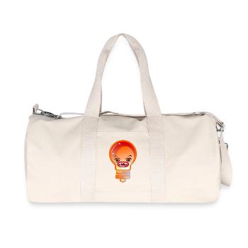 COSTUMES D’HALLOWEEN AMPOULE ARTISANALE - Sac de sport en toile recyclée Stanley/Stella - blanc naturel - Devant