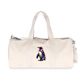 Pingouin - Sac de sport en toile recyclée Stanley/Stella - blanc naturel - Devant
