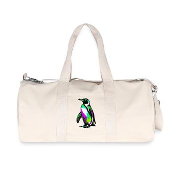 Pingouin - Sac de sport en toile recyclée Stanley/Stella - blanc naturel - Devant