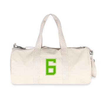 z6 - Recycelte Canvas-Sporttasche von Stanley/Stella - Naturweiß - Vorne